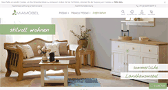 Desktop Screenshot of mia-moebel.de
