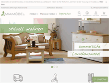 Tablet Screenshot of mia-moebel.de